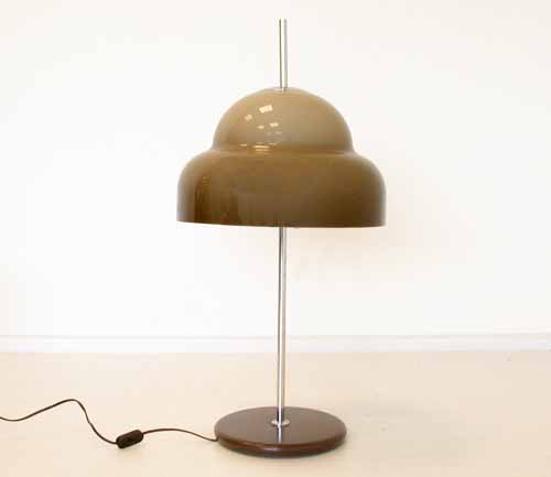 herdabruin 2 Herda grote tafellampShop for Design, design, vintage, retro, jaren 50, jaren 60, mid-century, jaren 70, jaren 80, jaren 90, deens design, lamp, tafellamp, herda